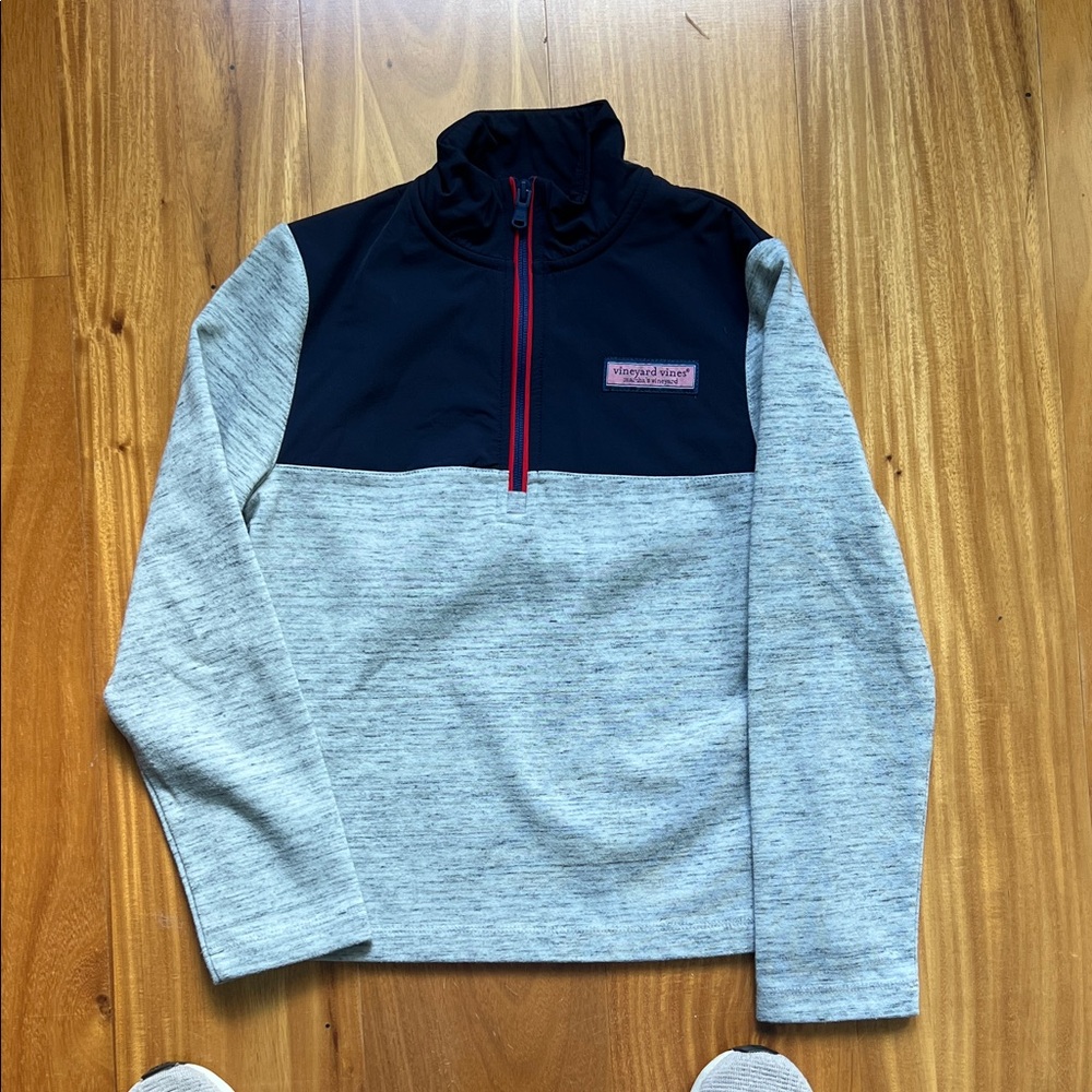 Boys Vineyard Vines pull over “Shep shirt”